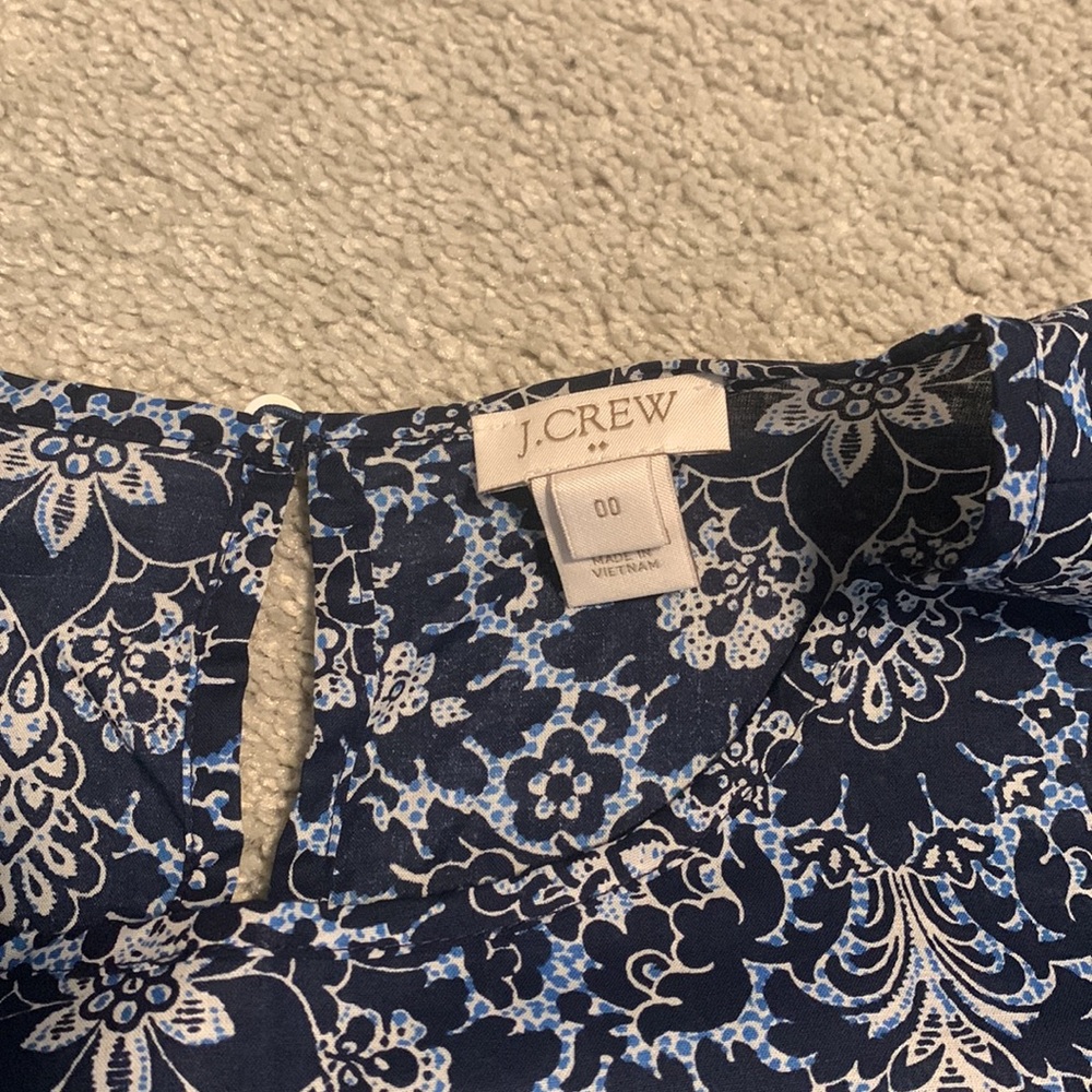 J Crew Patterned Blouse - image 5